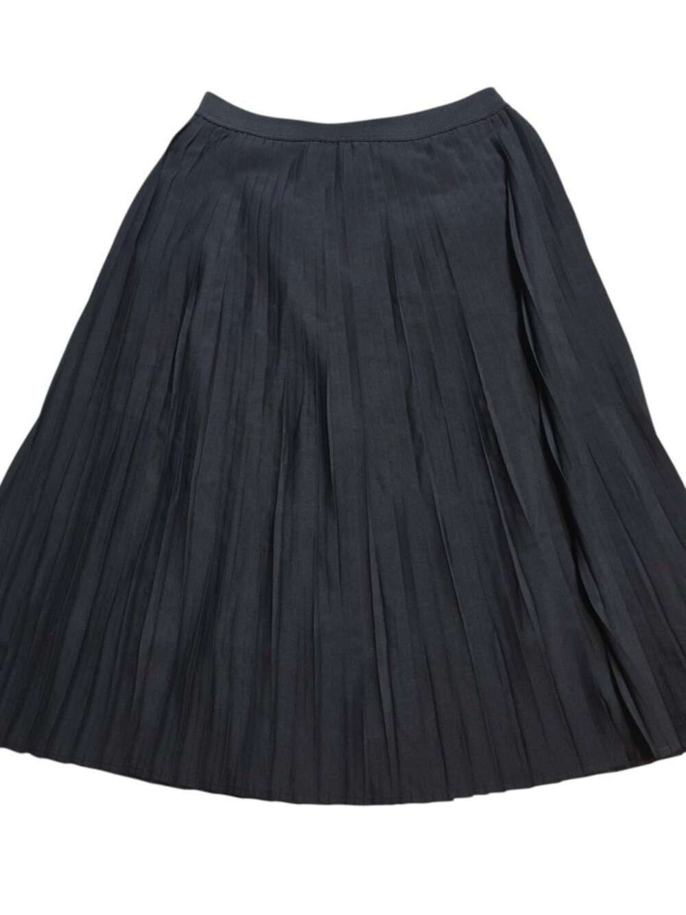 Opus Black Pleated Midi Skirt S EUC